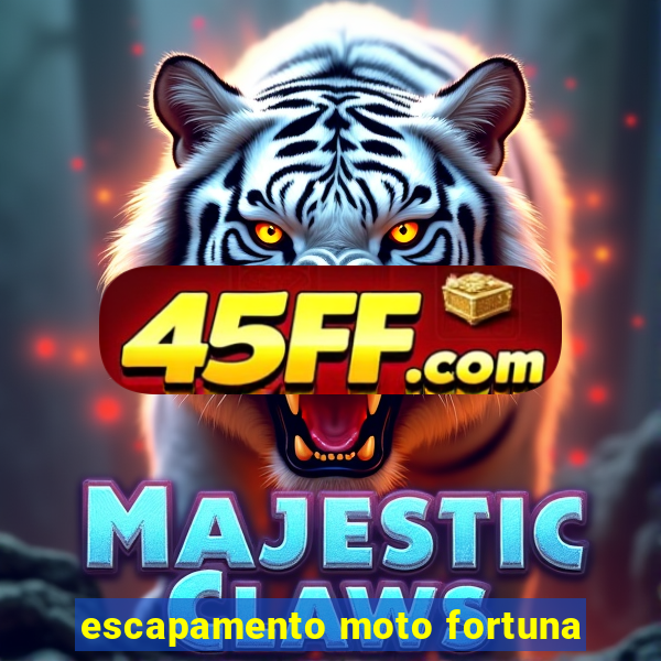 escapamento moto fortuna